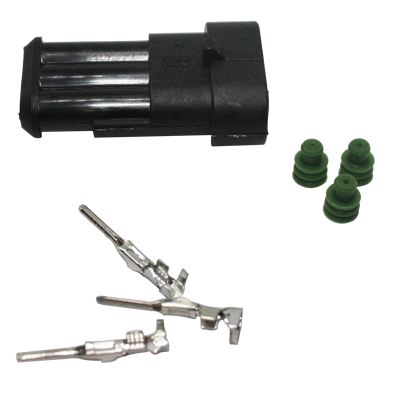 KIT CONECTORES SUPERSEAL 1.5mm - KIT-SS-3V-M