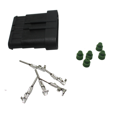 KIT CONECTORES SUPERSEAL 1.5mm - KIT-SS-5V-M