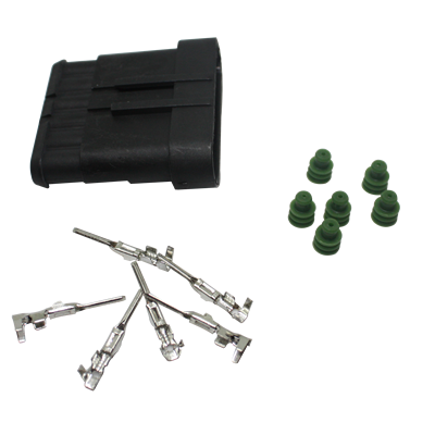 KIT CONECTORES SUPERSEAL 1.5mm - KIT-SS-6V-M