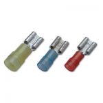TERMINALES ENCHUFABLES NYLON -DOBLE CASQUILLO
