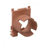 CONECTOR ENTRE TUBO COARRUGADO Y CAJA PORTA EQUIPOS DE HUECOS