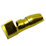 TERMINAL DE LATÓN CILINDRICO MACHO 4mm